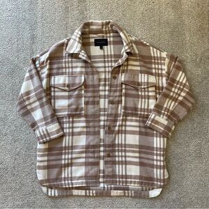 Banana Republic Plaid Shacket
